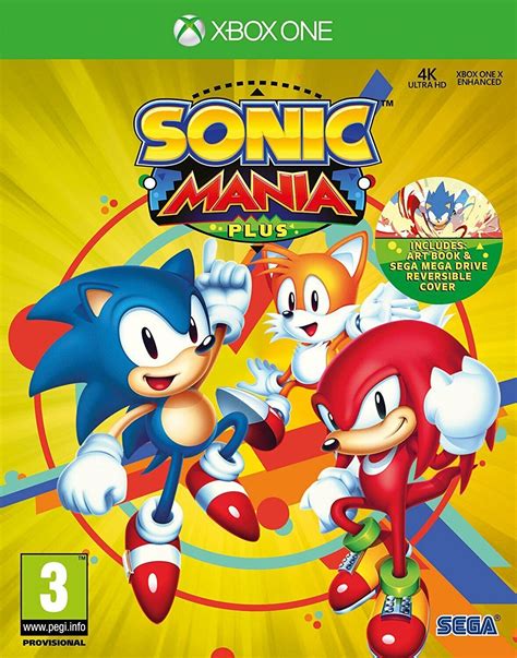 Sonic Mania Plus Xbox One With Art Book Brand New Factory Sealed Ebay