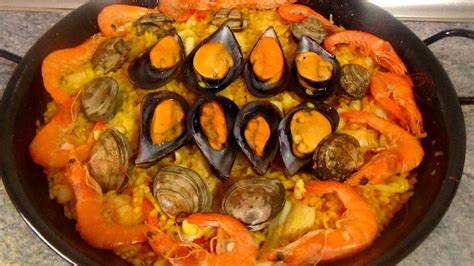 En un bowl, mezcla los ingredientes del dip y coloca las zanahorias con las. PAELLA DE MARISCO FACIL - Recetas de Cocina Faciles ...