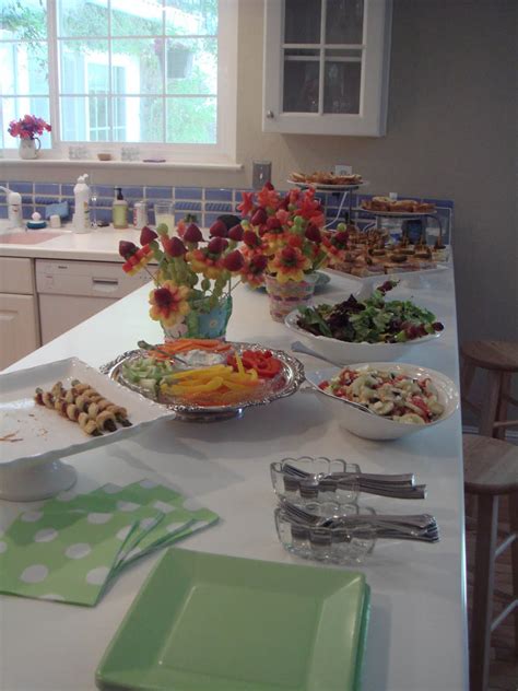 Start party planning like a pro today! Foodspiration: Baby Shower Food Ideas: Fruity Flowers ...