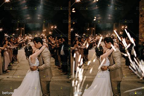 Wedding Sparkler Overlays Photoshop Overlay Invent Actions