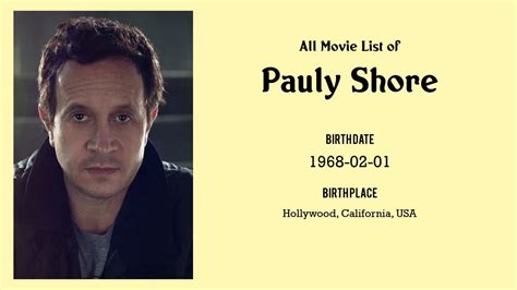 Pauly Shore Movies List Pauly Shore Filmography Of Pauly Shore Youtube