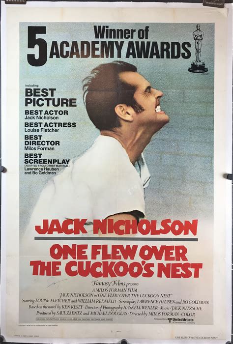 Be publicly demonstrated was ether, and this. ONE FLEW OVER THE CUCKOOS NEST, Original Awards Style ...