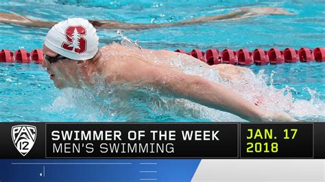 Stanford Mens Swimming And Diving Abrahm Devine Swimmer Of The Week