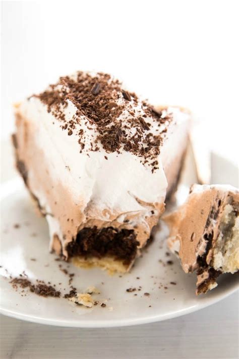 Irresistible it is a deeply dark, rich chocolate cake set off by a truly amazing white chocolate mousse filling and. Chocolate Mousse Fudge Pie - A Dash of Sanity