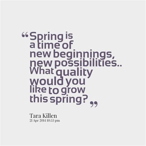 Quotes About Spring Growth 29 Quotes