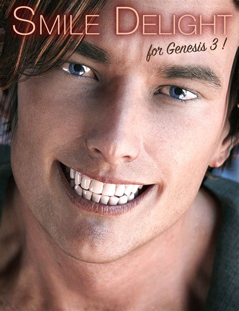 Smile Delight For Genesis 3 Males Daz 3d