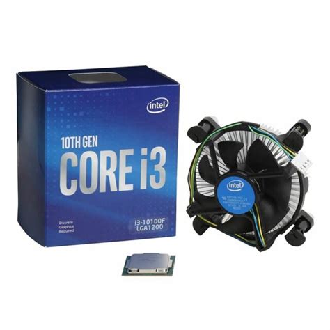 Intel Core I3 10100f Processor 43 Ghz 4 Cores Socket Fclga1200