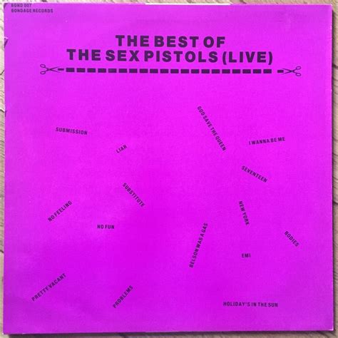 The Best Of The Sex Pistols Live Von Sex Pistols Lp 180 220 Gr Bei Labelledoccasion Ref119501831