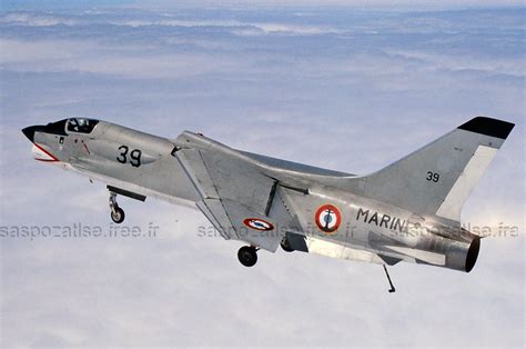 Vought F8e Fn Crusader Avion Militaire Armée De Lair Avion De Chasse