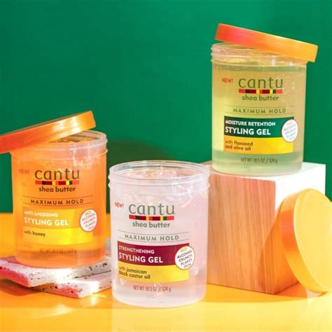 4.3 out of 5 stars with 40 ratings. Cantu styling gel, three different products for any hair ...