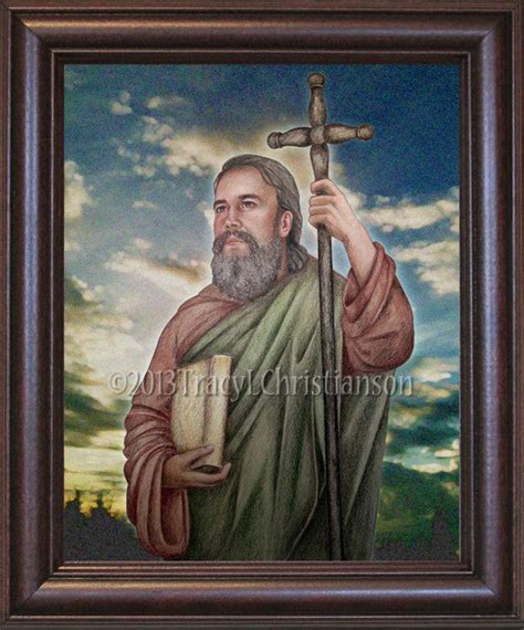 St Philip The Apostle Framed Portraits Of Saints