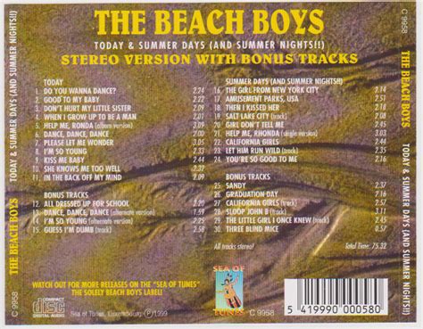 Plumdustys Page The Beach Boys Unsurpassed Masters Vol