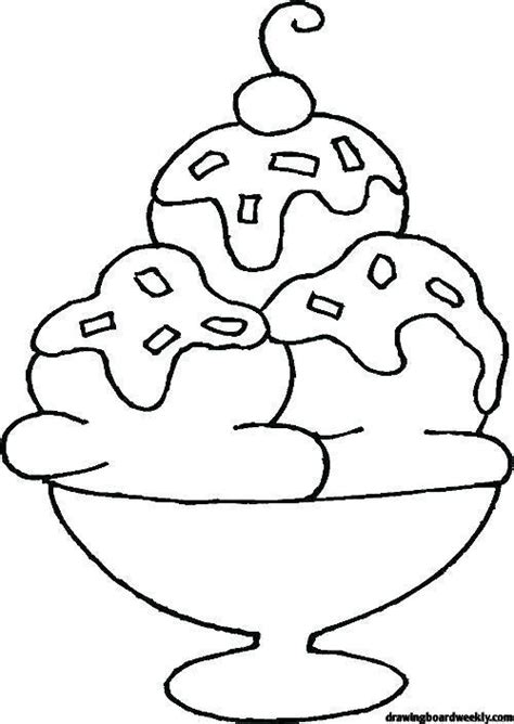 Sweet ice cream dream shopkin coloring page. Ice Cream Coloring Pages - Drawing Board Weekly