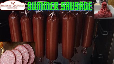 How To Make Venison Summer Sausage Deer Summer Sausage Youtube