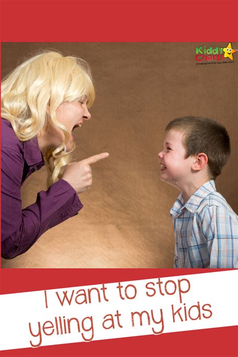 I Want To Stop Yelling At My Kids Infographic Kiddycharts