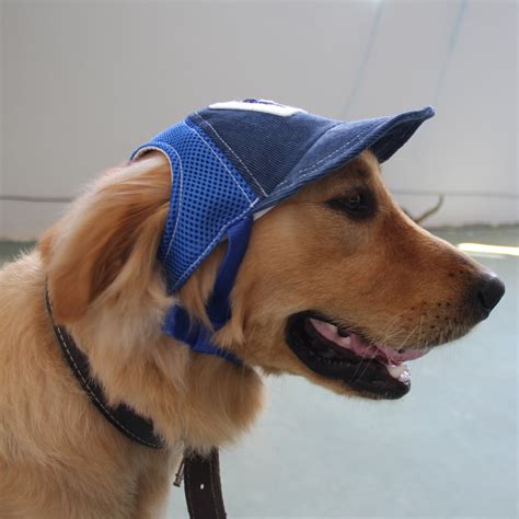 Buy Breathable Baseball Dog Caps Pet Dog