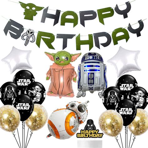 Buy Star Wars Birthday Decorations Star Wars Birthday Party Supplies