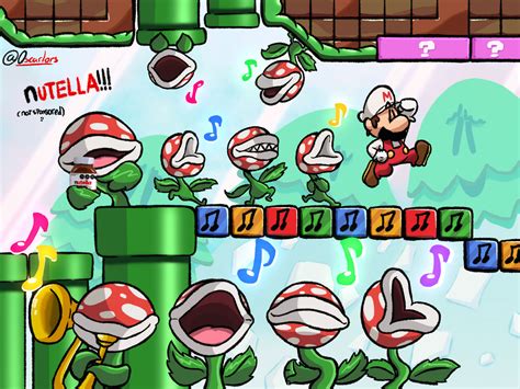 Piranha Plants On Parade Super Mario Wonder By Oscarlors On Deviantart