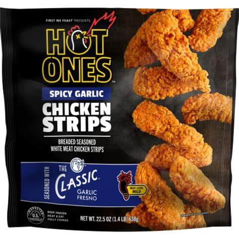 Hot Ones Spicy Garlic Chicken Strips Oz King Soopers