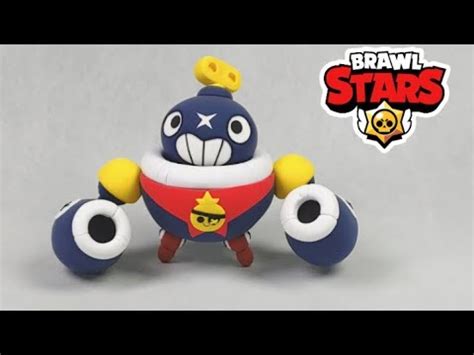 Let's make brawl stars spike with air dry clay. New Brawler Tick Clay Figure Tutorial(Brawl Stars/How to ...