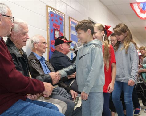 Veterans Honored At Wesson Attendance Center Daily Leader Daily Leader