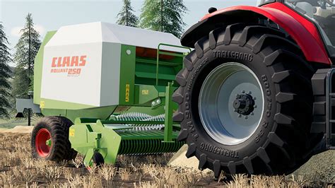 Fs19 Mods Claas Rollant 250 Rotocut Round Baler Yesmods