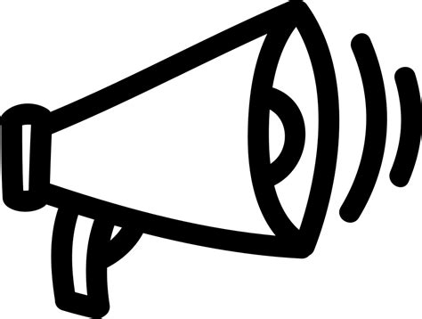 Megaphone Png Transparent Image Download Size 980x742px