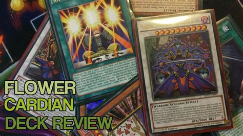 Yugioh Flower Cardian Deck Review Ultimate Cards Of Destruction YouTube