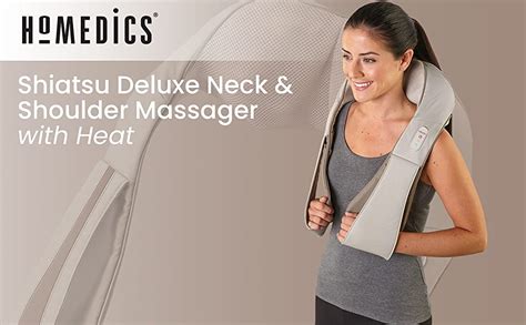 Homedics Shiatsu Deluxe Neck And Shoulder Massager Lightweight And Portable