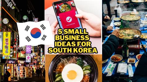 🇰🇷 5 Small Business Ideas For South Korea Profitable Business Ideas