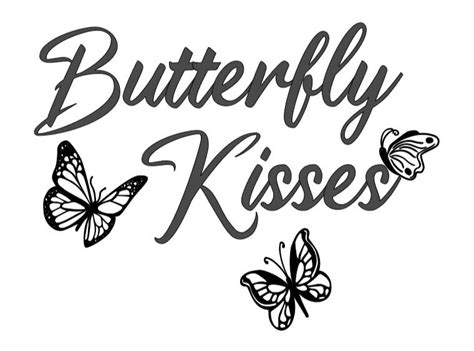 Butterfly Kisses Etsy