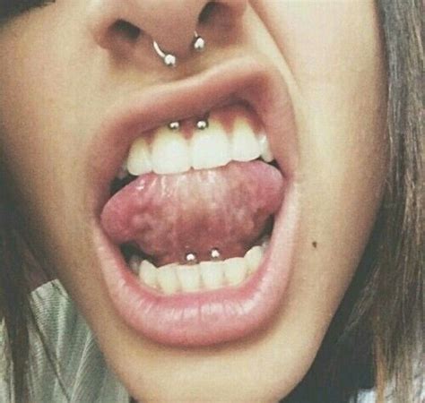 Pin By Chelsie Roush On Piercingstattoos☺ Face Piercings Smiley Piercing Cute Piercings