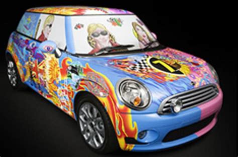 Mini Goes Psychedelic Autocar