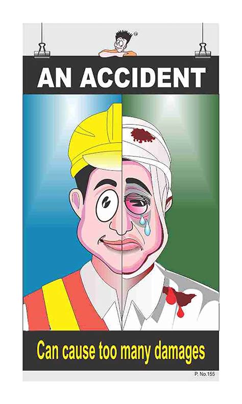 Posterkart Health And Safety Poster An Accident 66 Cm X 36 Cm X 1 Cm