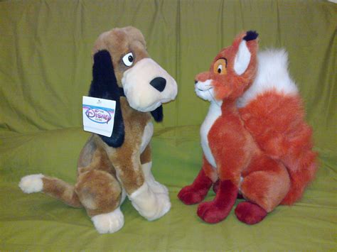 Adult Fox And Hound Plush Side View By Frieda15 On Deviantart
