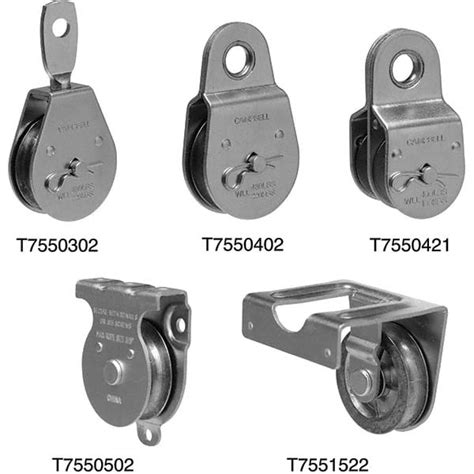 Campbell Blocks And Pulleys Rope Type Fibrous Sheave Style Single