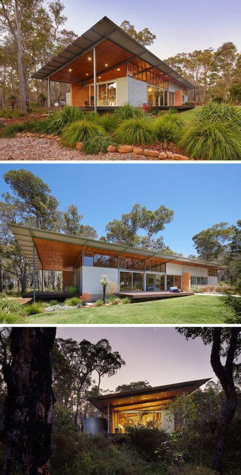 16 Examples Of Modern Houses With A Sloped Roof Roof Architecture