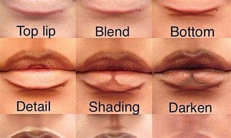 Trendy Makeup Technique For Juicy Lips Sminkade Läppar Läppar Kontur