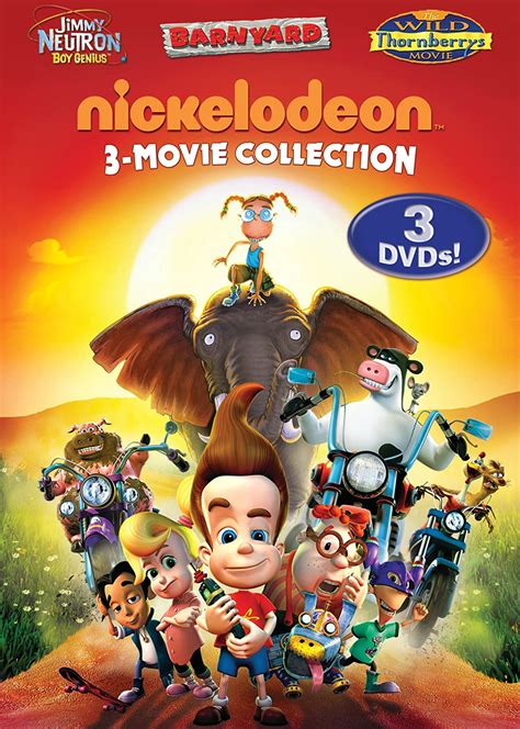 Nickelodeon Three Movie Collection Jimmy Neutron Boy