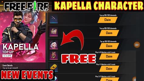 25 Top Images Free Fire Kapella Character Photo Free Fire On Pc The