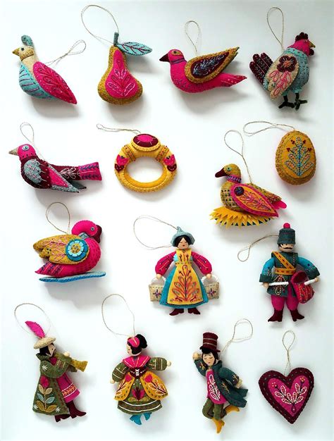 Finished 12 Days Of Christmas Ornaments Pattern By Mmmcrafts As