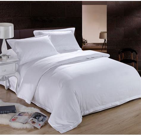 Besides good quality brands, you'll also find plenty of discounts when you shop for bedding set shop the latest bedding set white bed deals on aliexpress. Pure-White-Hotel-Home-Textile-100-Cotton-Bedding-Set-Queen ...