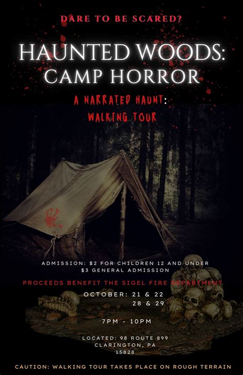 Haunted Woods: Camp Horror | Visit PA Great Outdoors