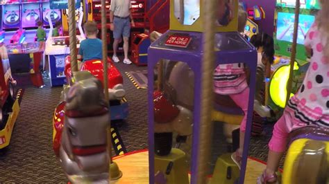 Riding The Merry Go Round At Peter Piper Pizza Youtube