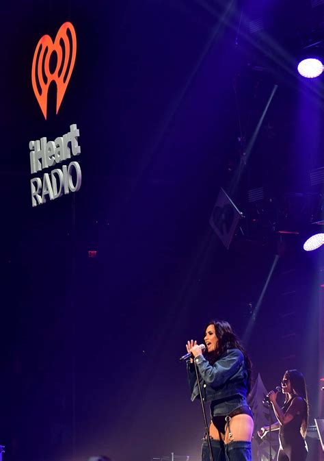Demi Lovato Performs At Y100s Jingle Ball 2017 In Sunrise Indian