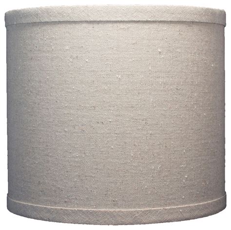 Classic Drum Linen Lamp Shade Contemporary Lamp Shades By