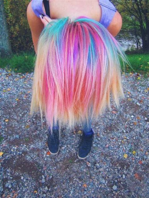 28 Rainbow Hair Colors Ideas Hair Color Crazy Multi Colored Hair
