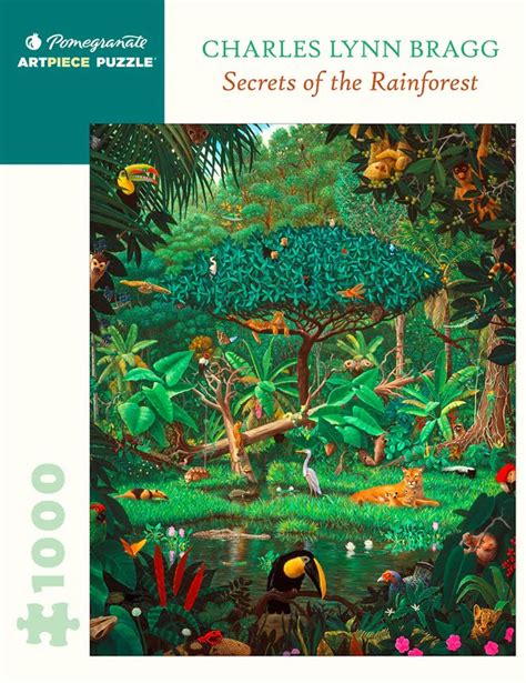 Secrets Of The Rainforest 1000 Piece Jigsaw Puzzle Pomegranate