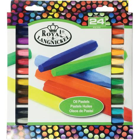 Royal And Langnickelr Oil Pastels 24pkg Assorted Colors Michaels