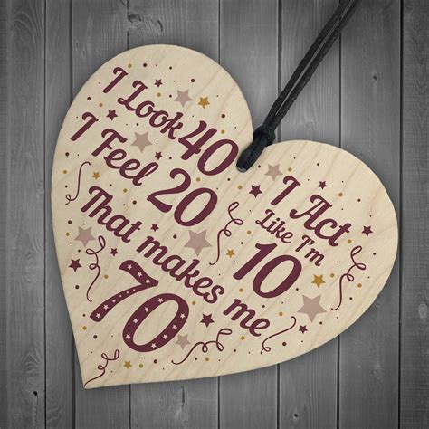 Find 70th birthday at lastminute.com. Funny 70th Birthday Gifts For Men Women 70th Decorations ...